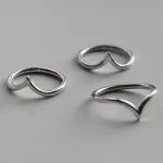 Кольцо Галочка тонкая