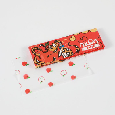 Бумага для сигарет "Moon" Flavoured Яблоко 70mm 14г/м 50л*20шт