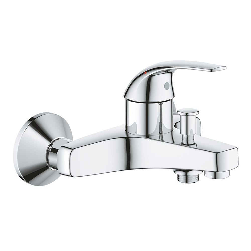 Смеситель для ванны GROHE BauCurve, настенный монтаж 23599000