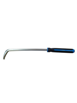 Монтажка изогнутая с прорезиненной рукояткой 90° 610мм RockForce##Rock FORCE RF-687610C