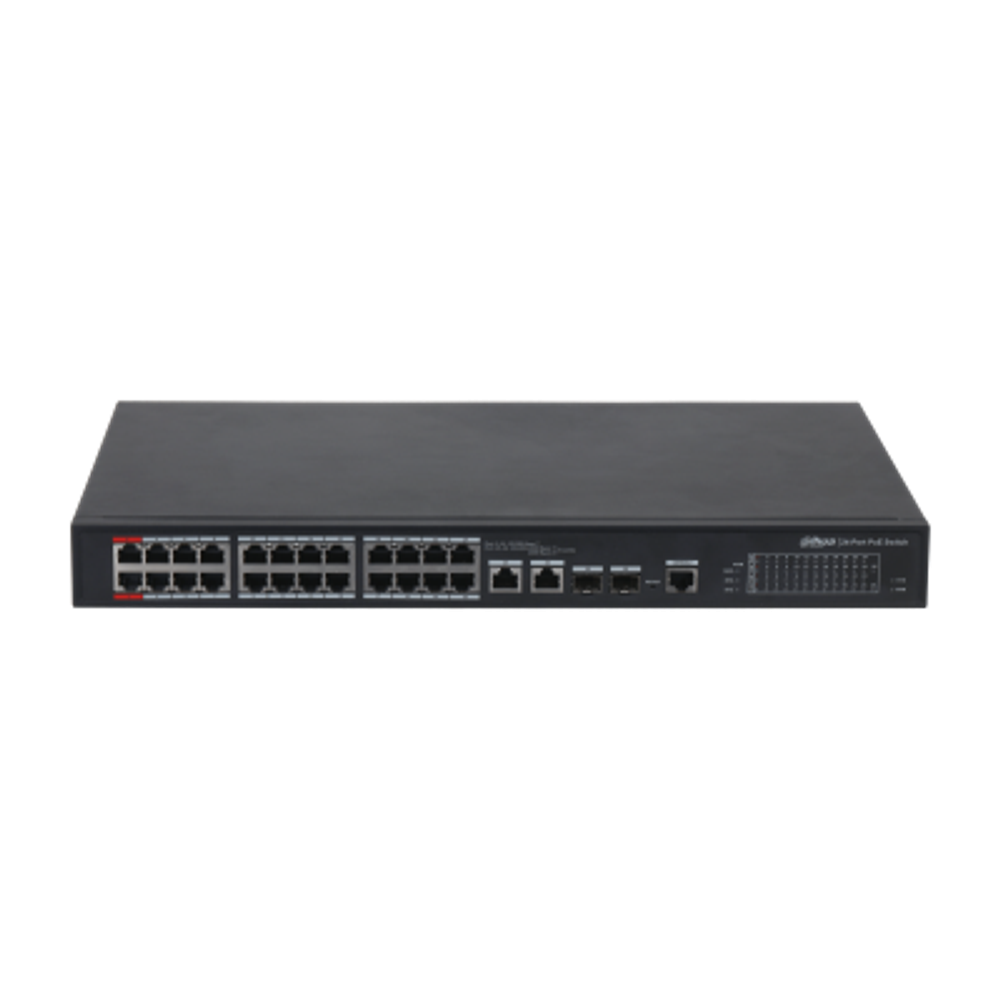 Сетевой PoE коммутатор DahuaDH-PFS4226-24ET-360