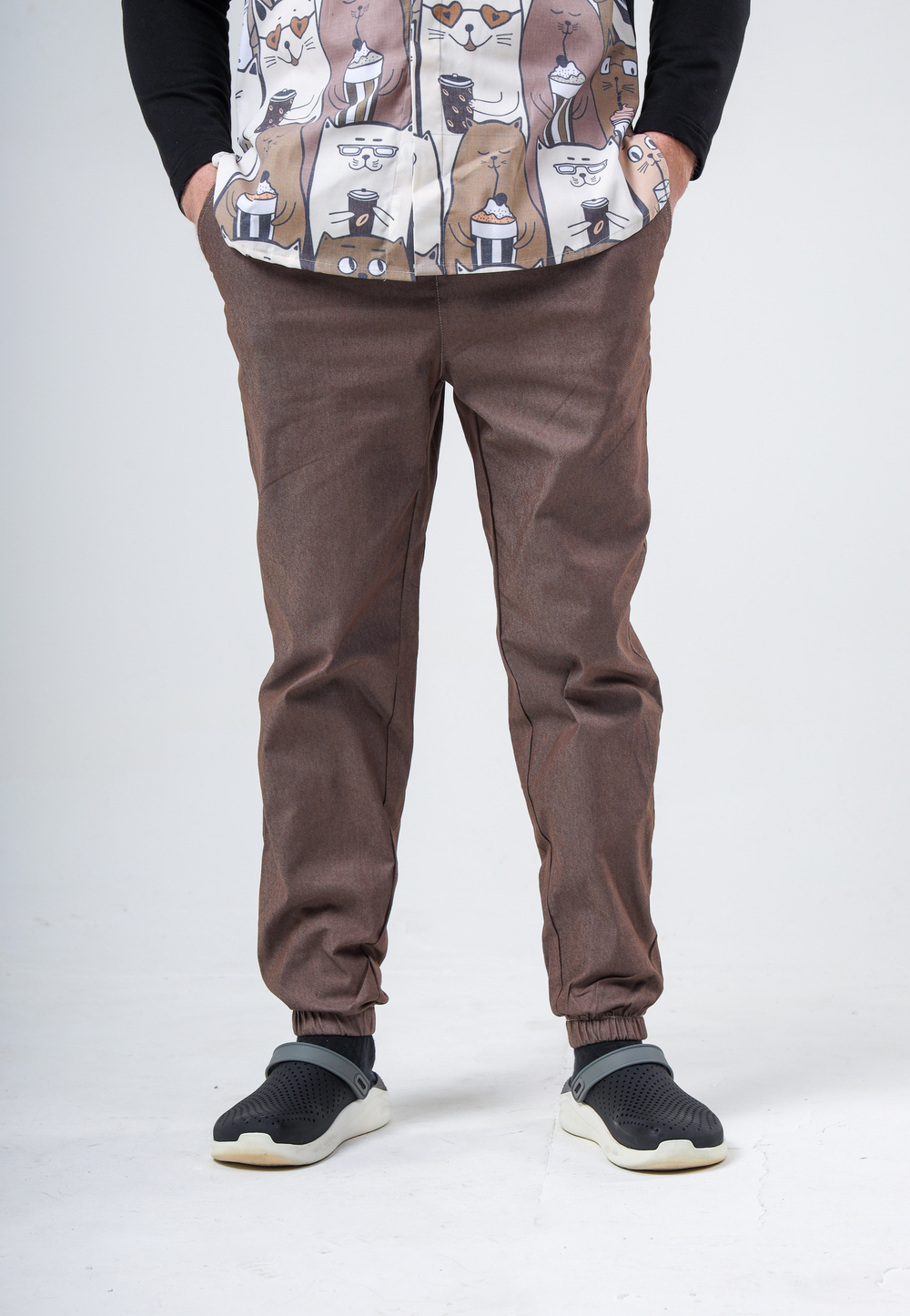 Джоггеры Denim Latte