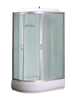 Душевая кабина LORANTO 120х80х215 правосторонняя, поддон 20 см, матовое стекло 4 мм (CS-66120-20 R F)