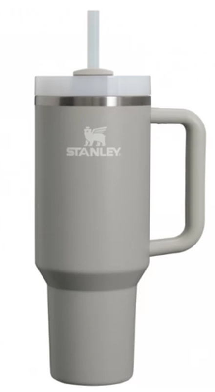 Термокружка Stanley Quencher H2.0 (1,18 литра) с трубочкой, пепельно-серая