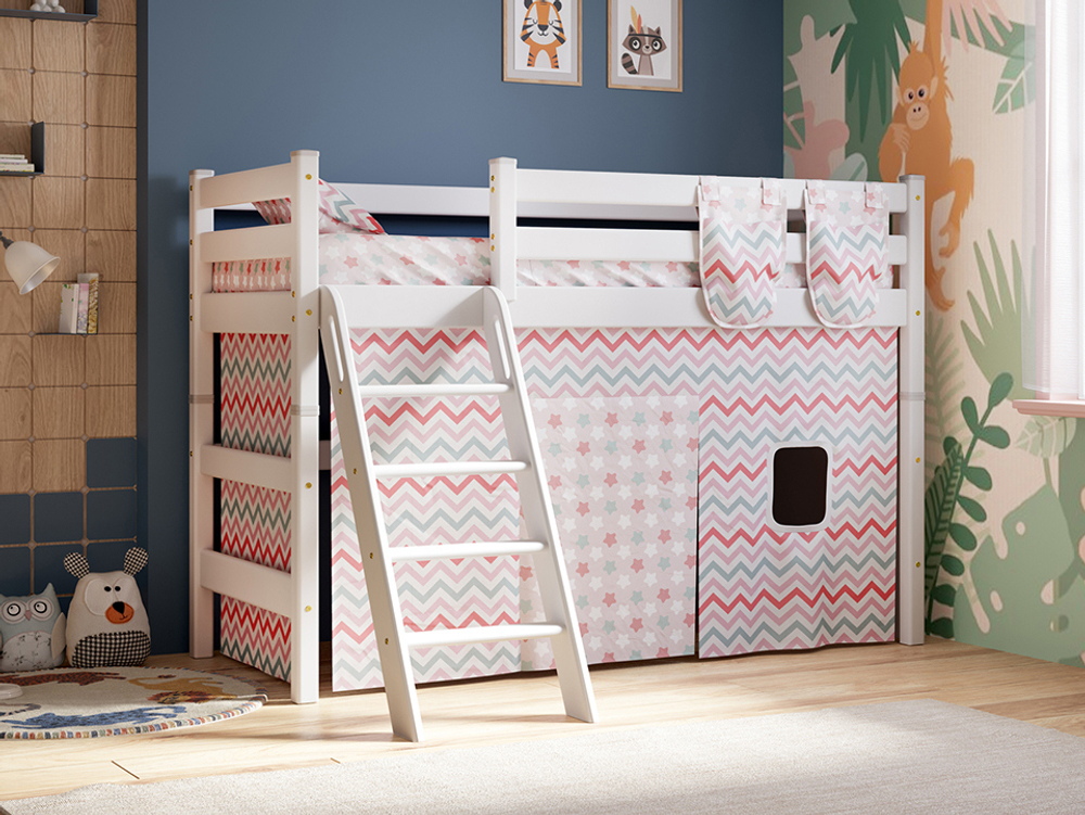 Шторы для полувысокой кровати Соня