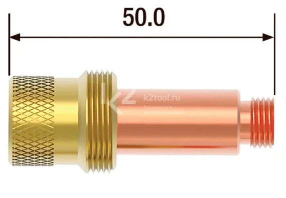 Корпус цанги c газовой линзой Fubag FB TIG 17/18/26, Ø4,0, 5 шт