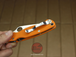Нож Spyderco Paramilitary 2 Orange-Satin C81GPOR