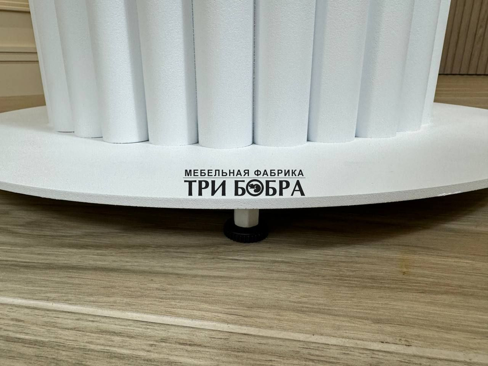 Круглый стол "Орион", черный мрамор