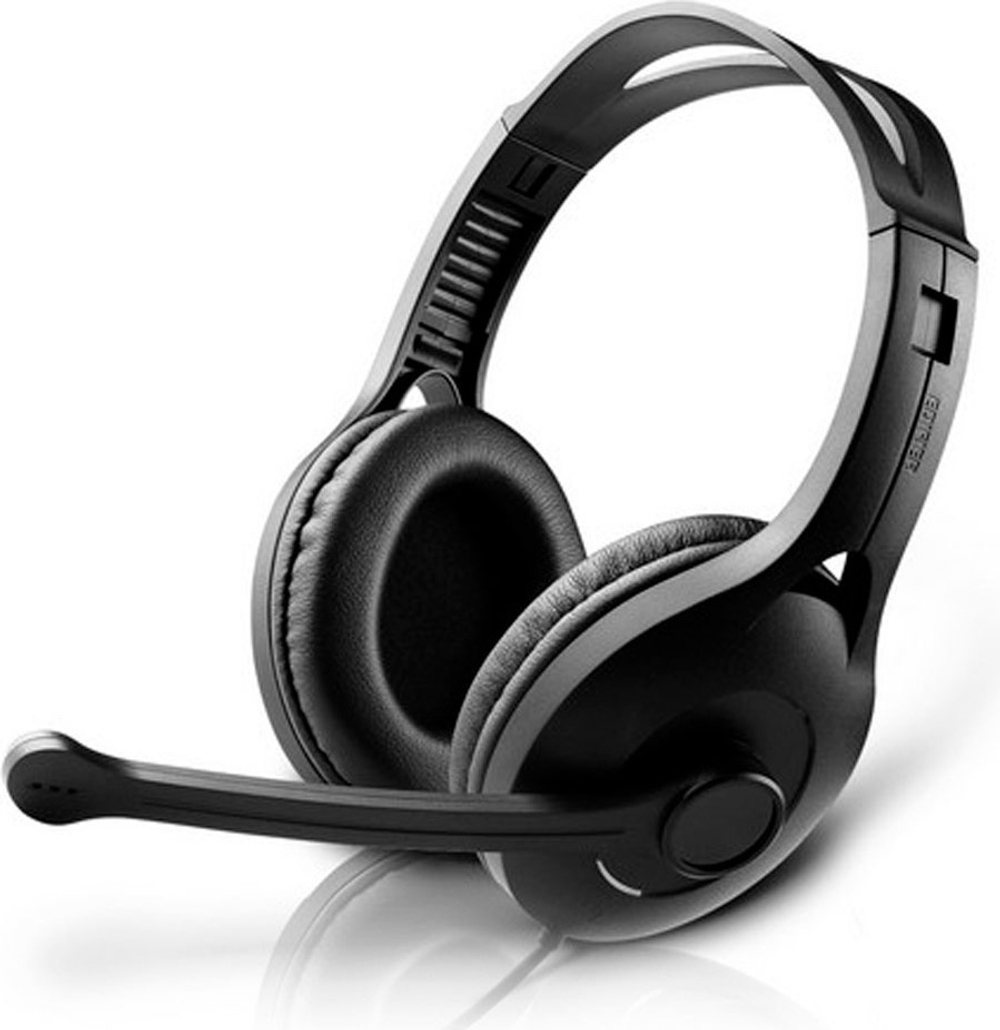 ПРОВОДНЫЕ НАКЛАДНЫЕ НАУШНИКИ С МИКРОФОНОМ EDIFIER K800USB ЧЕРНЫЙ