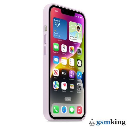 Apple Silicone Case with MagSafe iPhone 14 Lilac (Сиреневый) MPRY3ZM/A