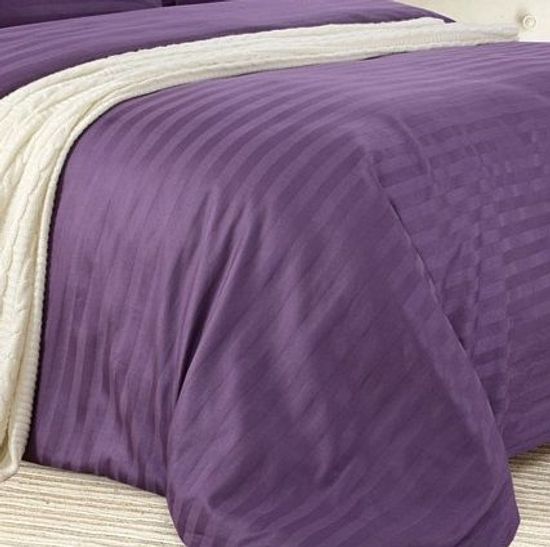 Евро комплект постельного белья Вечерний раут (Королева) Страйп-сатин