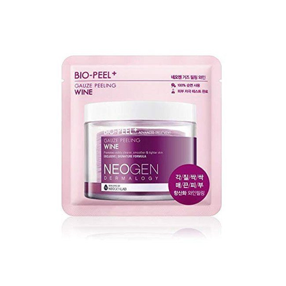 Neogen Dermalogy Bio-Peel Gauze Peeling Wine укрепляющие пилинг-диски с экстрактом вина