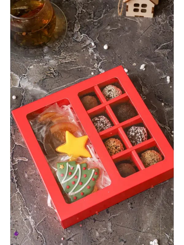 Новогодний подарочный набор конфет