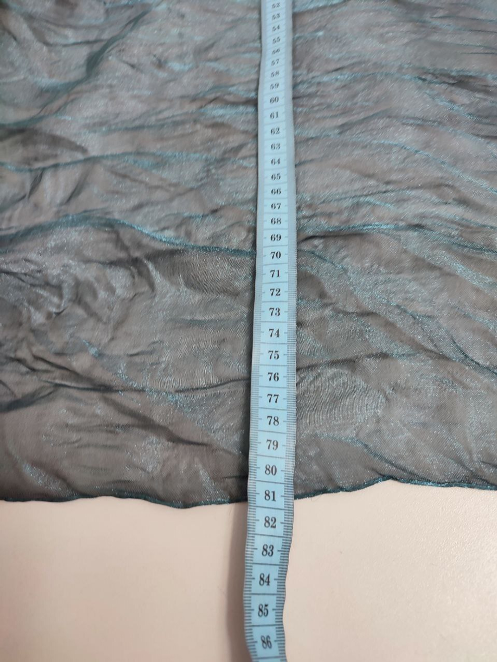 Шарф блестящий