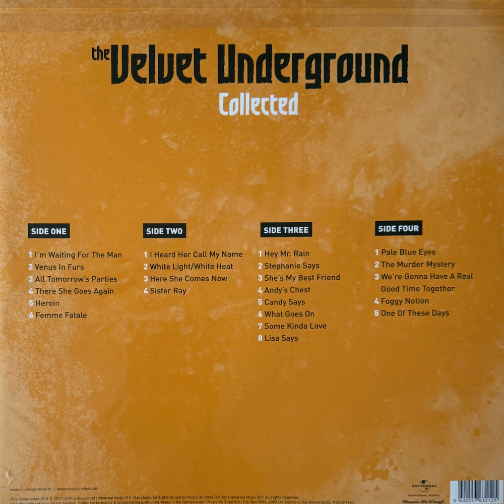 Виниловая пластинка The Velvet Underground - Collected 2LP