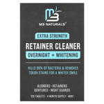 M3, очищающее средство, ночное действие + отбеливание, мята, 120 таблеток