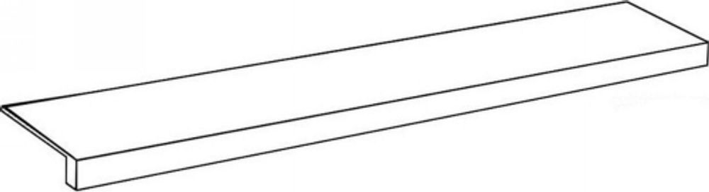 Ступень Charme Deluxe Invisible White Scalino Front Nat 330x160