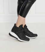 Кожаные кроссовки Michael Kors - черный(43F3GYFE2L)