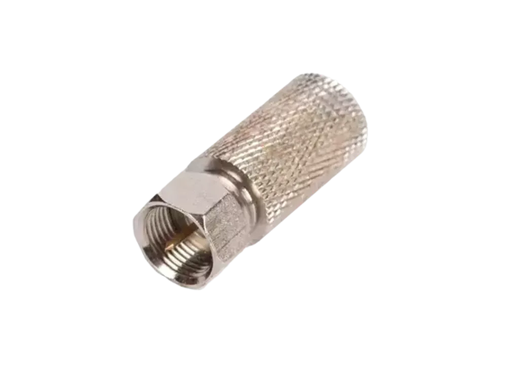 Коннектор F-типа для коаксиальных кабелей RG11, накручивающийся, металлик, уп-ка 100 шт.