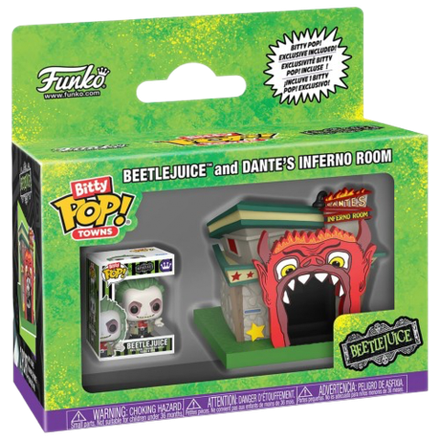 Фигурка Funko Bitty POP! Towns Beetlejuice Beetlejuice and Dante's Inferno Room
