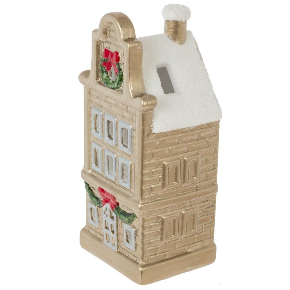 GAEM Фигурка декоративная "Домик" (подсветка, 2xLR44), L7,5 W6,5 H17,5 см