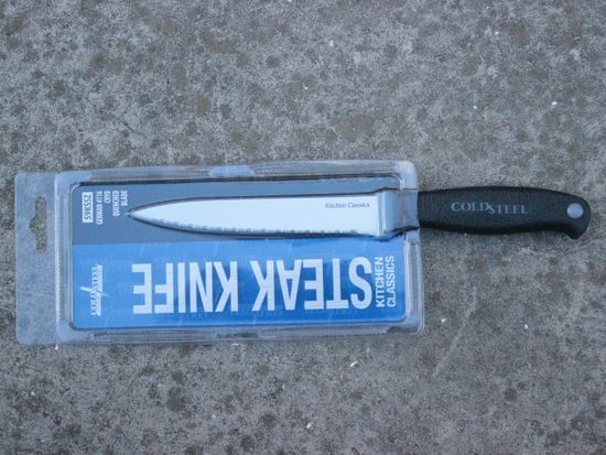 Кухонный нож с серрейторной заточкой Cold Steel 59KSSZ