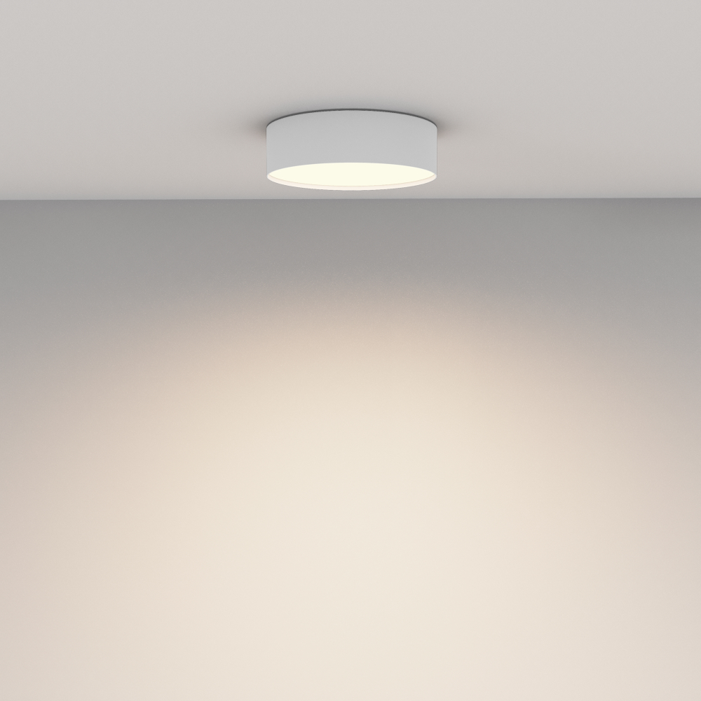 Потолочный светодиодный светильник Maytoni Zon C032CL-24W3K-RD-W