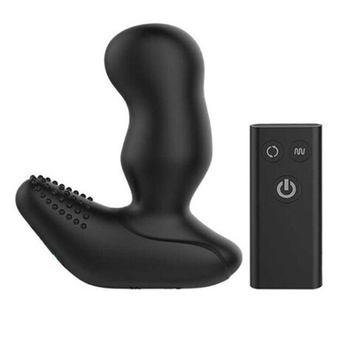 Вибромассажер простаты с вращающейся головкой Nexus Revo Extreme (6 реж. вибр, 2 реж. вращ.) (Цвет: черный)