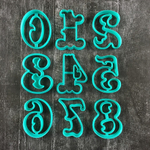 Цифры №14 Витиеватые