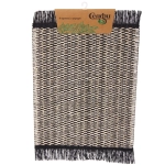 Салфетка на стол 30*45см «Бохо» плетеная, черная