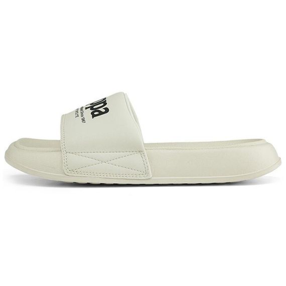 Kappa Outdoor Beach Print Slides 'Cream'