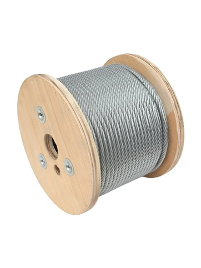 Стальной трос Gigant DIN 3060 8мм оцинкованный 100м GSC-002