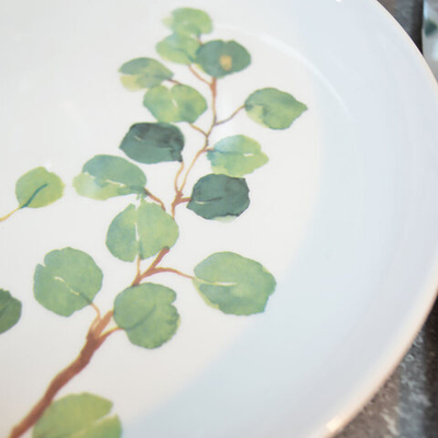 Тарелка десертная 19см Эвкалипт