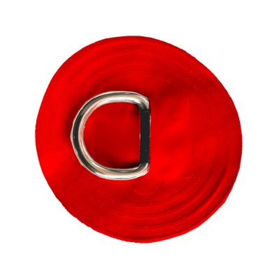 Крепление для батута, красное, круглое, 0.25*0.25*0,03 м