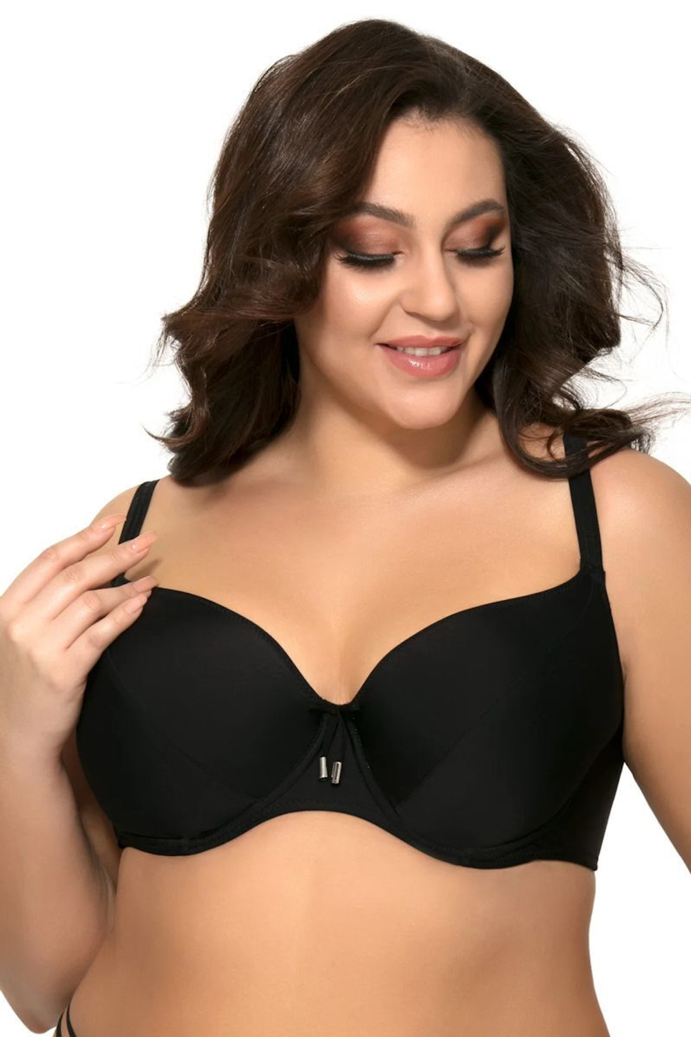 Пляжный лиф с мягкими чашками (Размер: 80C) (Цвет: изумрудный)