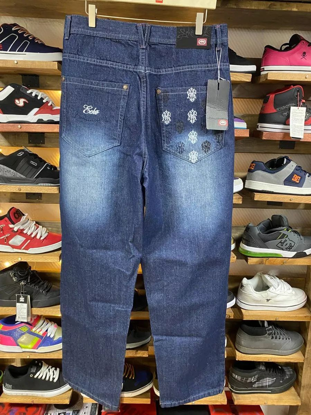 Джинсы прямые широкие трубы от Savitar Shoes Company