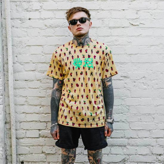 Футболка ЮНОСТЬ HHW Party Lt. Yellow