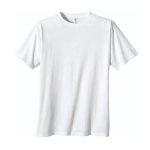 Футболка женская однотонная, белый цвет, р-р 46