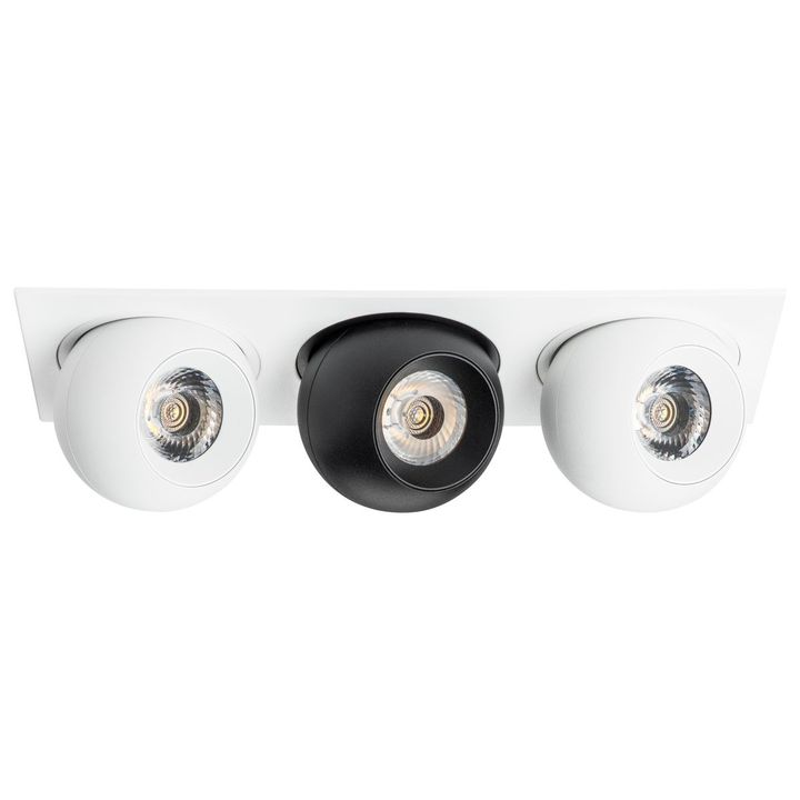 Комплект из светильника и рамки Lightstar Intero Ball (217536+217064+217074+217064) i536647464