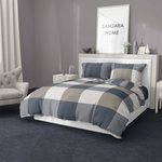 Комплект постельного белья 1,5сп SQUARE, 100% хлопок