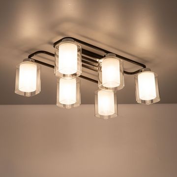 Люстра потолочная  CL159261 венге/хром Румба Citilux