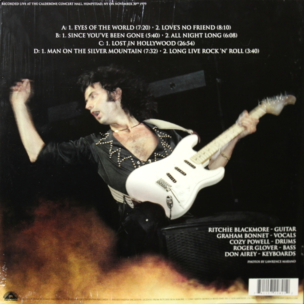 Rainbow / Long Island 1979 - Down To Earth Tour (Coloured Vinyl)(2LP)