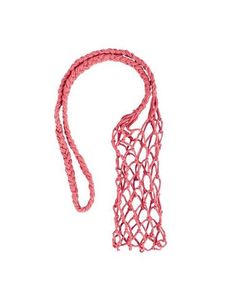 Авоська для бутылки, персиковая