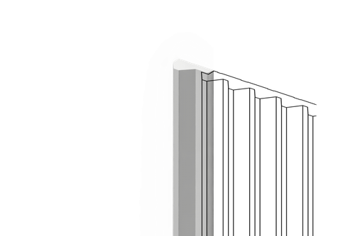 Финишный молдинг LF136A NP