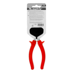 Длинногубцы прямые Econom, 180 мм, шлифованные, пластмассовые рукоятки Matrix