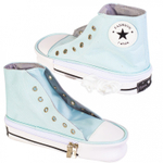 Пенал - косметичка Alingar, ткань, молния, форма-кеды, 130 х 210 мм, "Кеды", ассорти