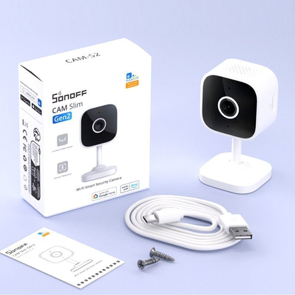 IP-Камера Sonoff CAM Slim Gen2 Wi-Fi Smart Security Camera