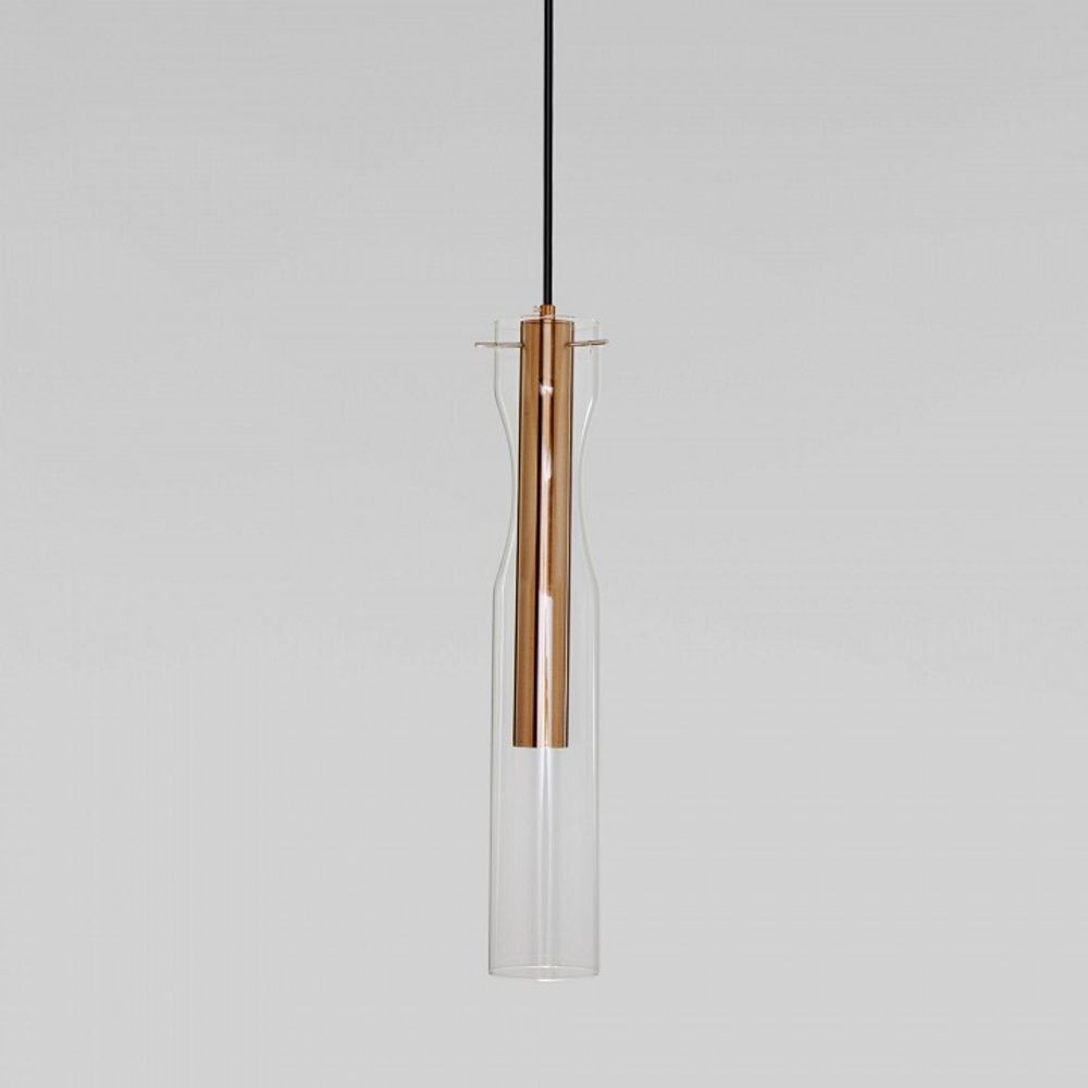 Подвесной светильник Eurosvet Swan 50253/1 LED латунь