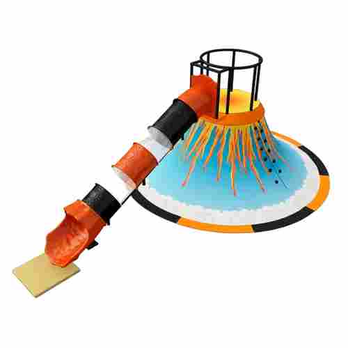 Горка скалодром для малышей «Лава-Спуск» 6×6×3,8 м