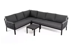 "Париж" модульная лаунж-зона садовая, цвет серый